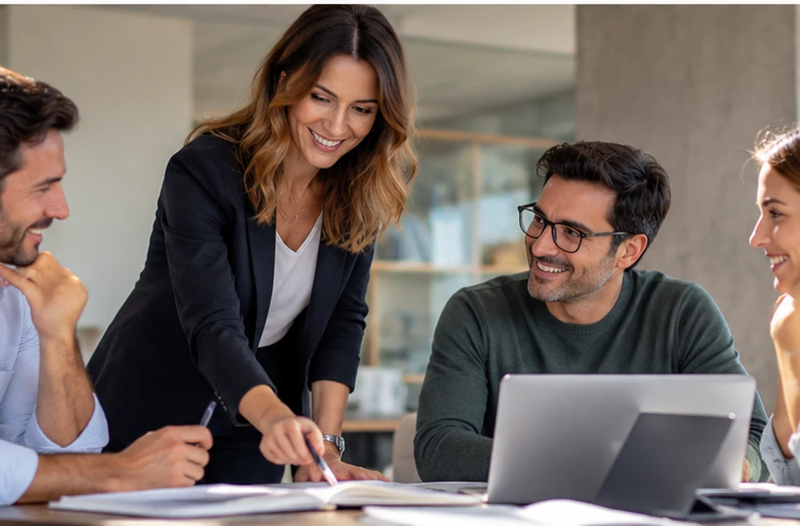 Profesionales compartiendo conocimiento y formación